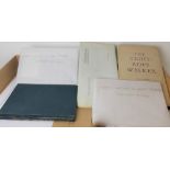 Five books printed by Guido Morris & The Latin Press, St. Ives inc. four by Frederick Baron Corvo '