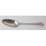 George III silver Old English pattern dessert spoon by Hester Bateman, London 1783, weight 1.50oz