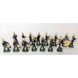 W. Britain Band of Royal Marines, fifteen figures