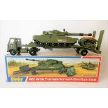 Dinky Toys diecast AEC Artic Transporter with Chieftain tank, no. 616, boxed