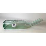 Grape storing bottle by W M Wood & Son Ltd, Wood Green, length 31cm.