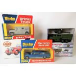 Dinky Toys gift set diecast 7.2 Howitzer & tractor, no. 695, boxed; together with a Dinky Collection