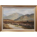 MAURICE CANNING WILKS (1910-1984) (A.R.R.) 'In the Mamm Valley, Connemara Co. Galway'. Oil on