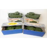 Four Dinky Toys diecast Centurion tanks no. 651, boxed (4)