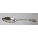 George V Scottish silver fiddle pattern dessert spoon, maker J.C., Aberdeen 1913, weight 2oz