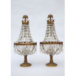 Pair of lamps, Empire style (59cm)