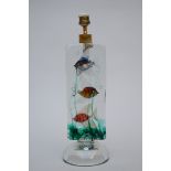 Lamp in Murano glass 'fish' (48cm)