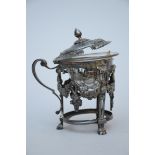 Silver mustard cup Louis XVI, 18th century (hall marks) (10cm)