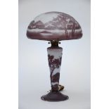 La Rochere: tablelamp in p‚te de verre (30x48cm)