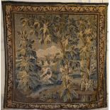 A Flemish tapestry 'verdure', 17th century (*) (218x220cm)