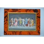 Miniature 'dance scene' (15x9cm)