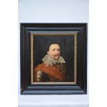 Anonymous (17th century): painting o/p 'portrait of a man' (*) (50x60cm)