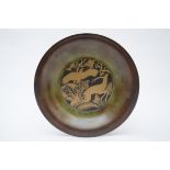 Bronze Art Deco dish, Denmark (32cm)