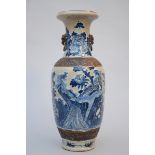 Vase in Chinese Nankin porcelain "fenix" (61cm)