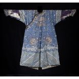 Chinese silk kesi robe, Daoguang period (*) (190x150cm)