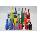 Collection of bottles: 'Taittinger l'Imperatrice' and 'Absolute Vodka' ...