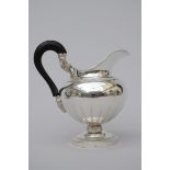 A silver milk jar by Josef Van Brantegem, Ghent 19th century (19cm)