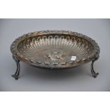 Silver Louis XVI plate , Mons 18th century (17x4cm)