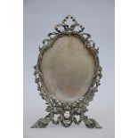 Silver plated frame in Louis XV style (30x50cm)