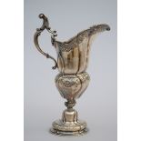 A silver ewer in Louis XV style (32cm)