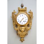 Louis XVI wall clock in gilt bronze, Richelet ‡ Paris 18th century (70cm)