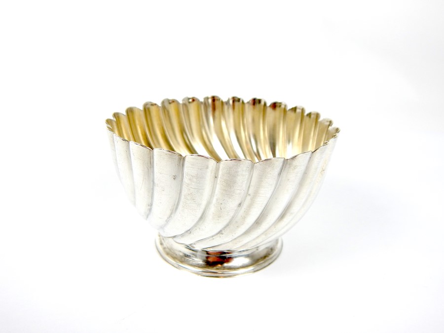 A Late Victorian Sterling Silver Bowl.