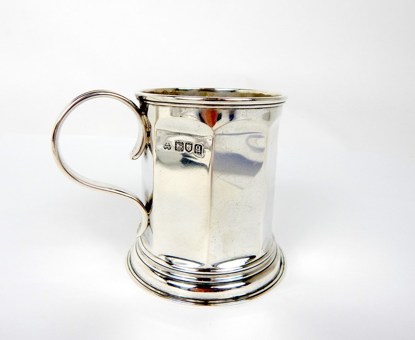 A George V Sterling Silver Christening Mug.