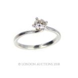 A Solitaire Diamond Ring