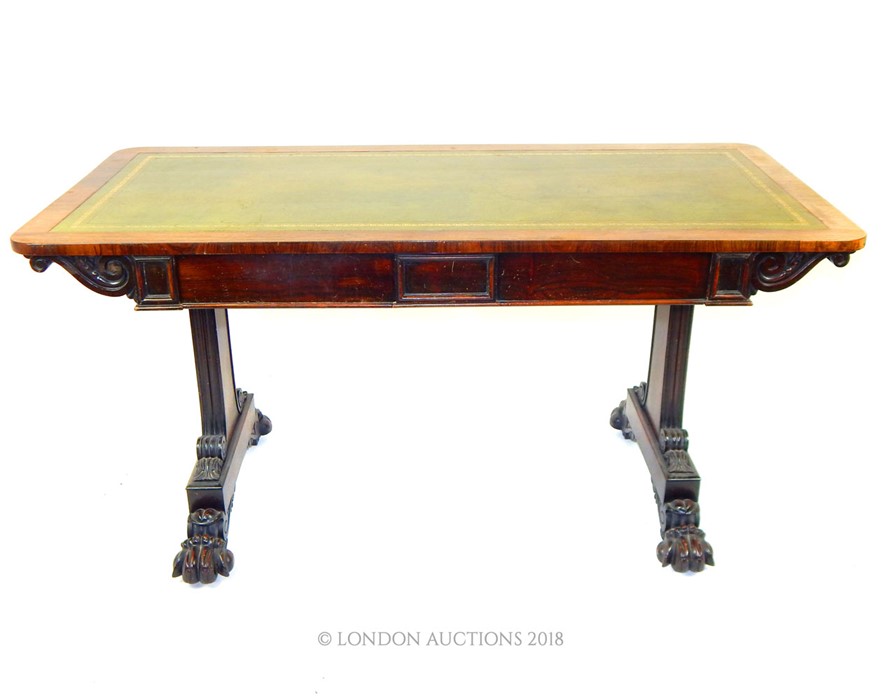 A Fine Regency Rosewood Sofa Table.