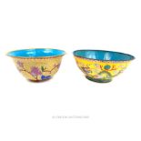 Two Chinese Cloisonne Ware Bowl