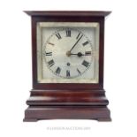 19th Century Mahogany Bracket Clock