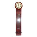 A Large 19th Century Mahogany Cased Wall Clock