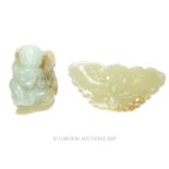 Two Chinese Jade Carvings