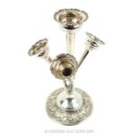 A Sterling silver Epergne.