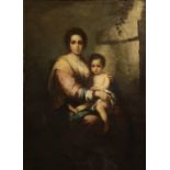 After Bartolome Esteba Murillo, A large late 18th/Early 19th century oil.