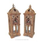 Two Gothic Style Lanterns.