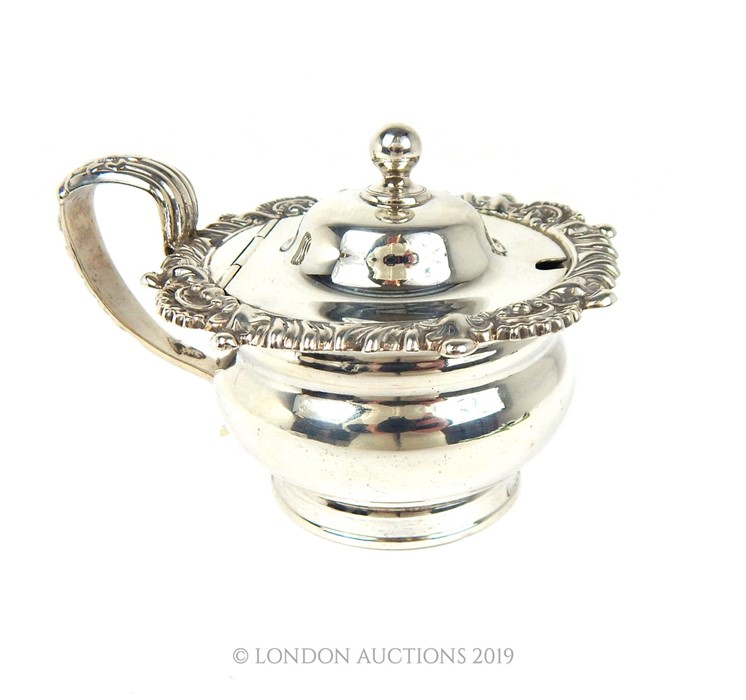 A George IV Sterling Silver Mustard Pot.