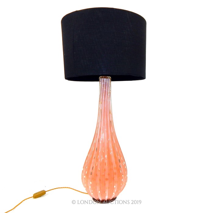 Vintage Retro Venetian Glass Lamp