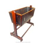 An Antique Mahogany Childs Crib