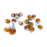 Tibetan "Amber Necklace Beads"
