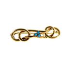 A Victorian Yellow Gold Brooch.