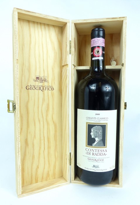 One Bottle Of Vintage Red WIne, Mara Valpollicella Superiore In Original Pine Box 1990
