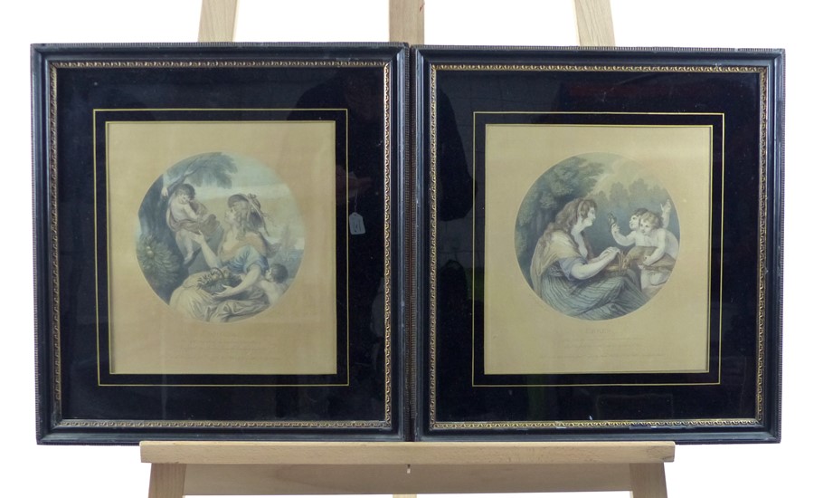 A Pair of Prints Depicting Seres and Panoma.