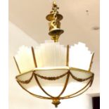 Hanging Brass Light