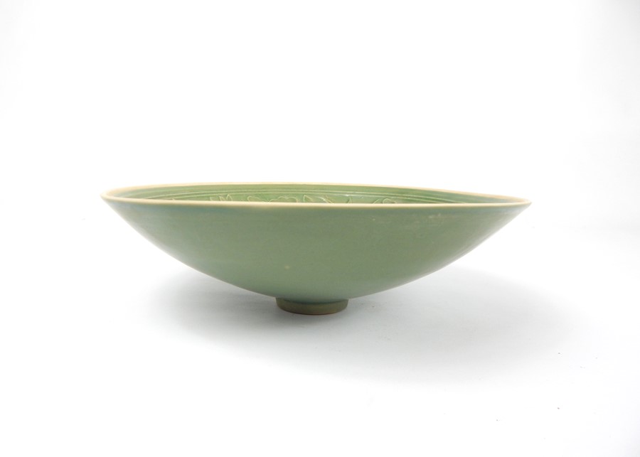 A Chinese Celadon Bowl. - Image 2 of 2