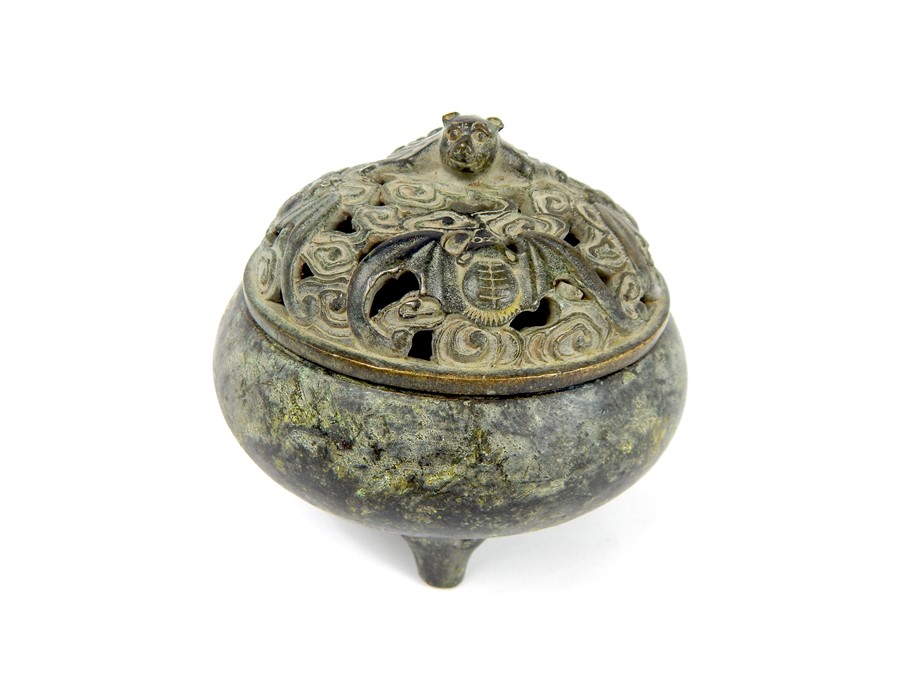 A Bronze Incense burner.