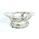 A Filigree Silver Dish