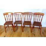 Four Dining Chairs.