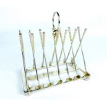 Silver Plated Toast Rack.
