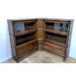 A Corner Wernicke Bookcase.